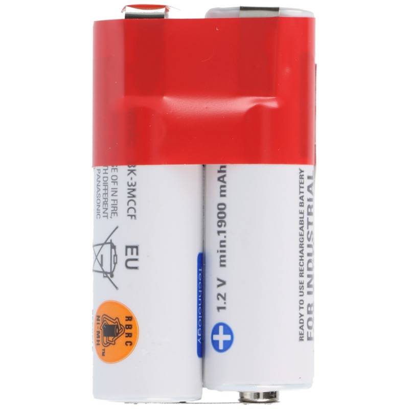 Panasonic eneloop Standard 2,4 Volt NiMH AkkuPack AA Mignon mit Lötfahnen, 2,4 Volt 2000mAh von Panasonic (ehem. Sanyo)