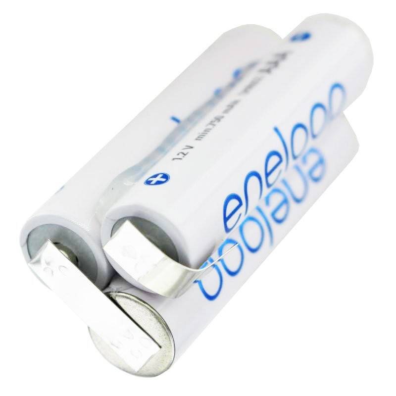 Panasonic eneloop Standard 3,6 Volt AkkuPack AAA mit Lötfahnen, mit bis zu 800mAh Kapazität von Panasonic (ehem. Sanyo)