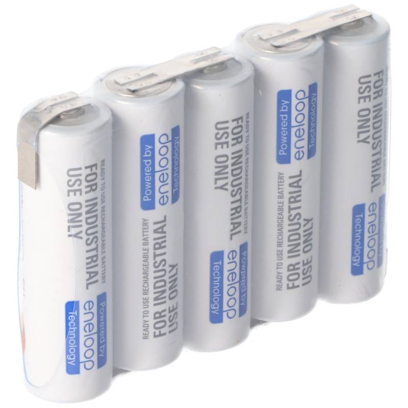 Panasonic eneloop Standard 6V AkkuPack F1x5 5/BK-3MCCE mit Lötfahne von Panasonic (ehem. Sanyo)
