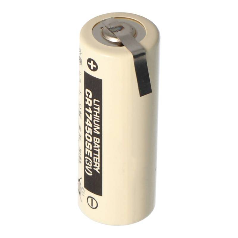 Sanyo Lithium Batterie CR17450SE Size A, mit Lötfahne Z-Form von Panasonic (ehem. Sanyo)