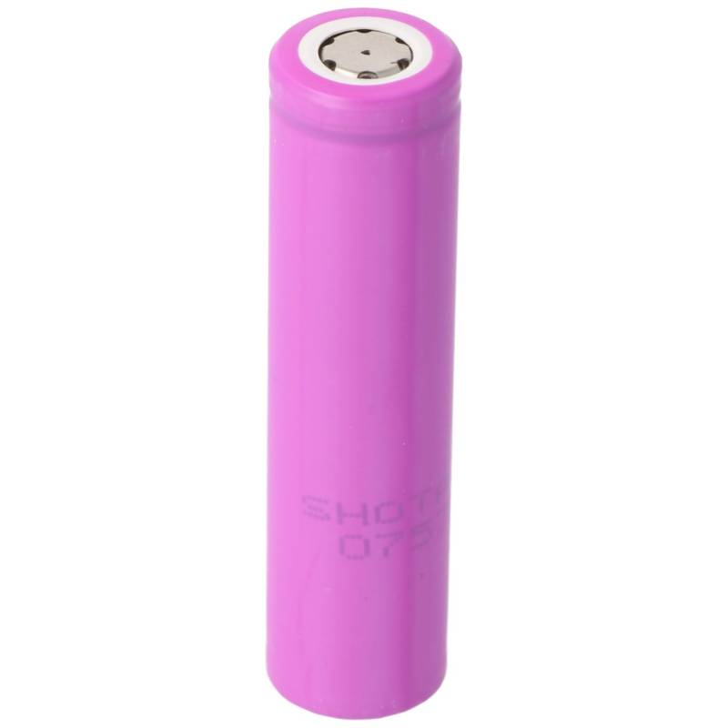 Sanyo UR16650ZTA 2500mAh 3,6V - 3,7V Li-Ion-Akku Pluspol flach 65x16,4mm von Panasonic (ehem. Sanyo)