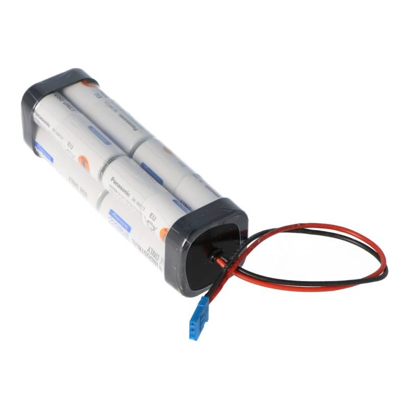 Servo Akku Panasonic eneloop Standard AA 8er Würfel 9,6 Volt 2000mAh passend für Futaba-Servo von Panasonic (ehem. Sanyo)