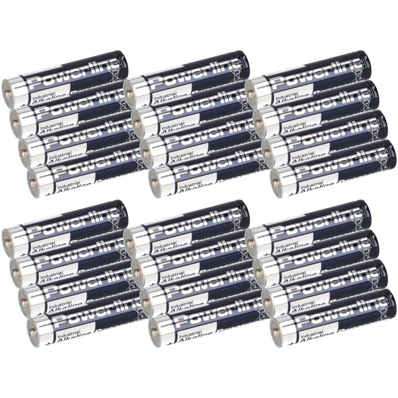 24 x MICRO AAA LR03 MN2400 Batterie PANASONIC POWERLINE INDUSTRIAL 1383mAh von Panasonic