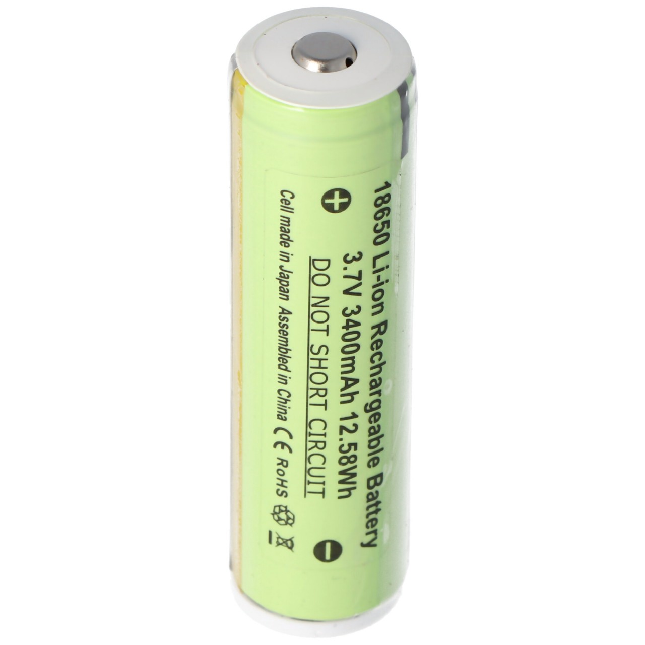 3400mAh Akku passend für den 3.7V 18650ICR für Steel wiederaufladbar 10W wiederaufladbare LED-Taschenlampe 3400mAh Akku passend für den 3.7V 18650ICR für Steel wiederaufladbar 10W wiederaufladbare LED-Taschenlampe von Panasonic