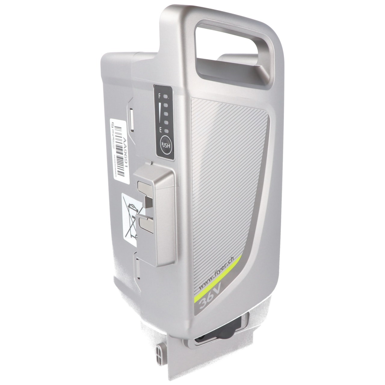 540Wh Flyer NKY467B2 Panasonic Next Generation Akku e-bike 36 Volt 15Ah silber 540Wh Flyer NKY467B2 Panasonic Next Generation Akku e-bike 36 Volt 15Ah silber von Panasonic