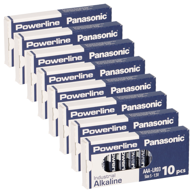 80x MICRO AAA LR03 MN2400 Batterie PANASONIC POWERLINE INDUSTRIAL 1383mAh 80x MICRO AAA LR03 MN2400 Batterie PANASONIC POWERLINE INDUSTRIAL 1383mAh von Panasonic