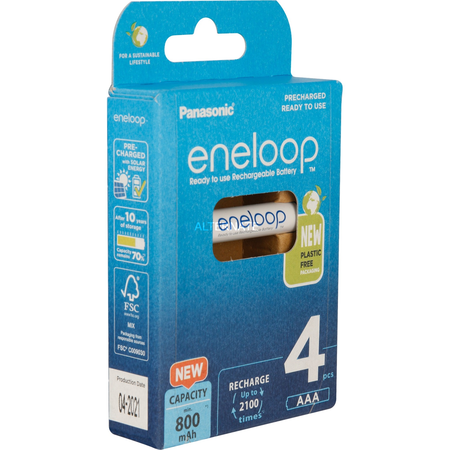 Akku eneloop, Micro AAA 1,2V Akku eneloop, Micro AAA 1,2V von Panasonic