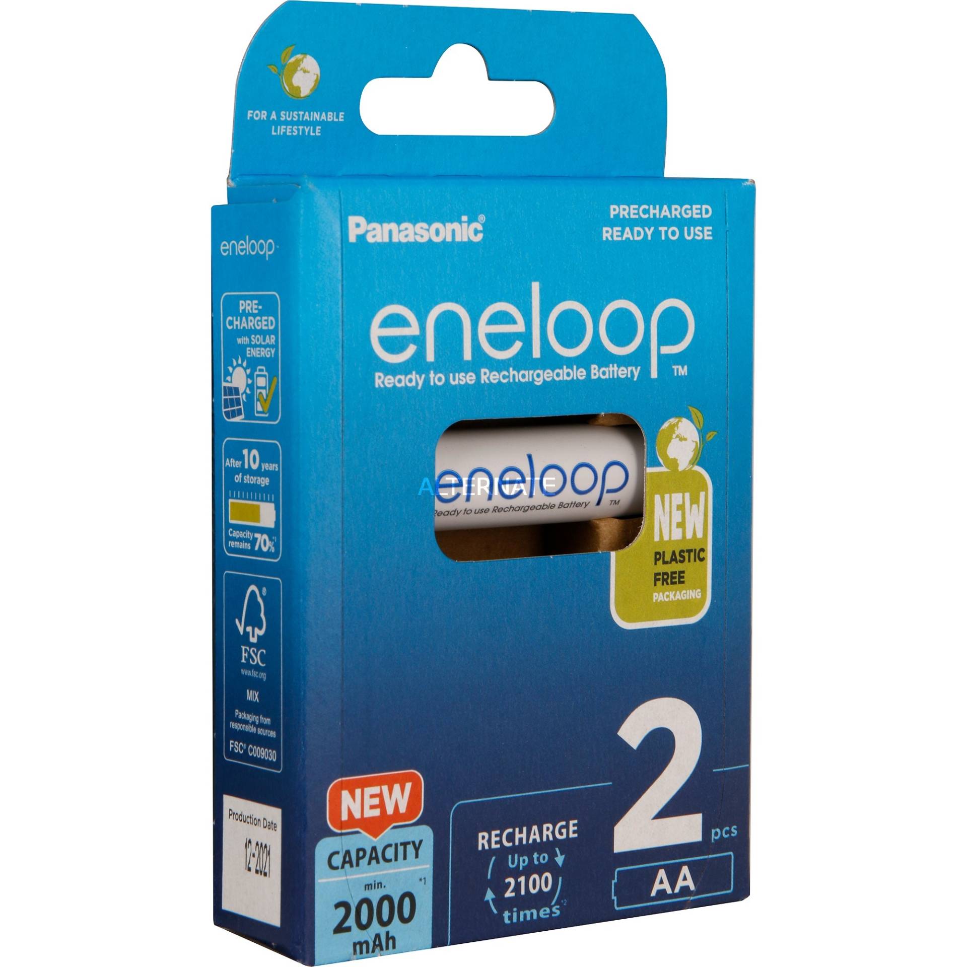 Akku eneloop, Mignon AA 1,2V von Panasonic