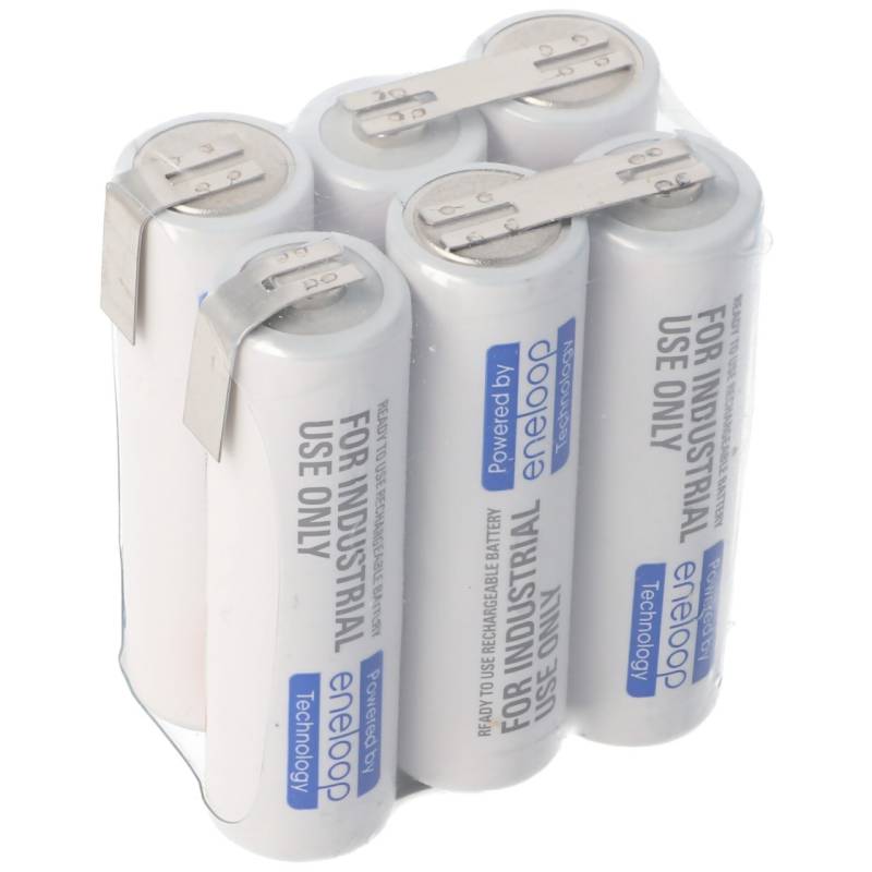 Akku passend für den Ansmann AS10H Plus Akku 5032231, 2000mAh, 2100 Ladezyklen von Panasonic