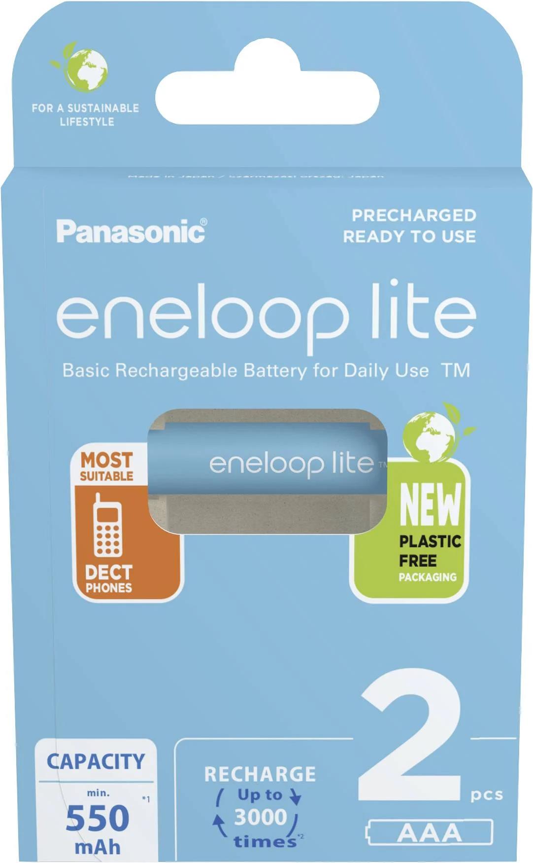 BK-4LCCE/2BE 2er Blister - Micro (AAA) - 550 mAh (52361160) von Panasonic