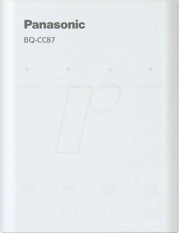 ENELOOP BQ-CC87B - Tischladegerät, NiMh, Powerbank, weiß von Panasonic