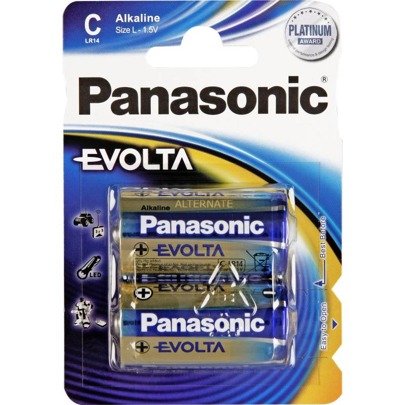 EVOLTA Platinum LR14EGE/2BP, Batterie von Panasonic