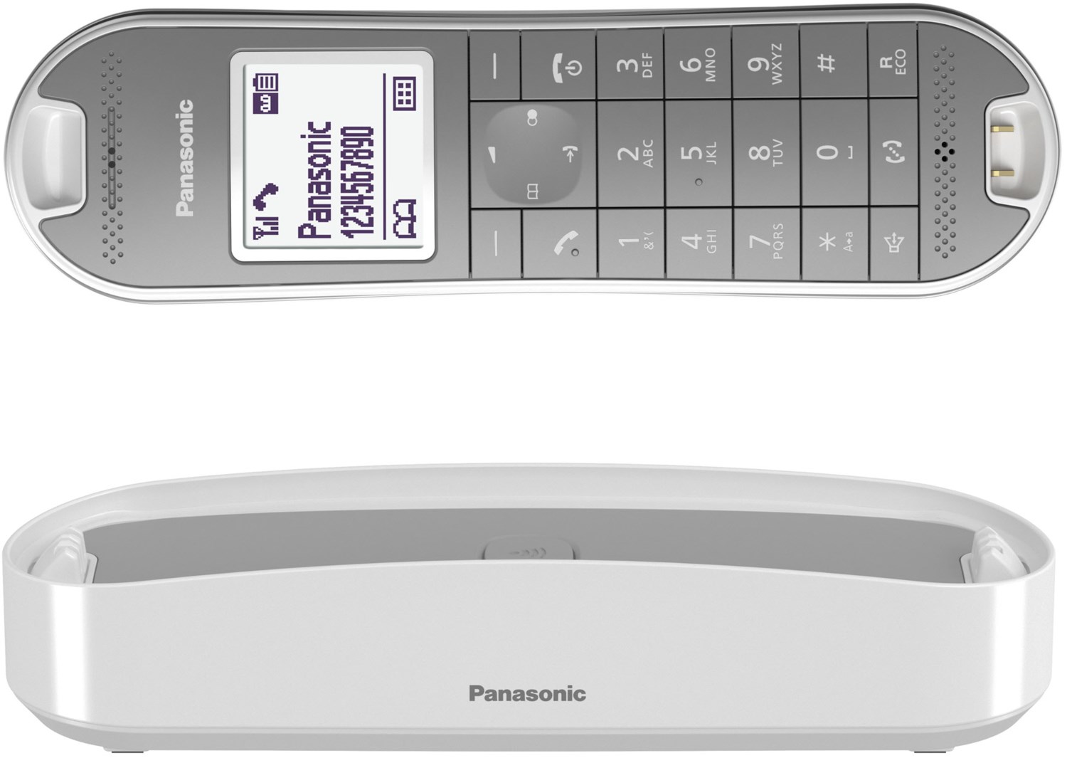 KX-TGK320GW Schnurlostelefon mit Anrufbeantworter weiß KX-TGK320GW Schnurlostelefon mit Anrufbeantworter weiß von Panasonic