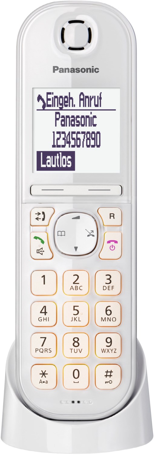 KX-TGQ200GW Schnurloses IP-Telefon weiß KX-TGQ200GW Schnurloses IP-Telefon weiß von Panasonic