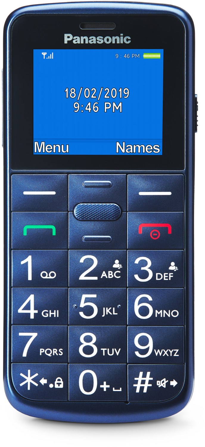 KX-TU110 Seniorenhandy blau KX-TU110 Seniorenhandy blau von Panasonic