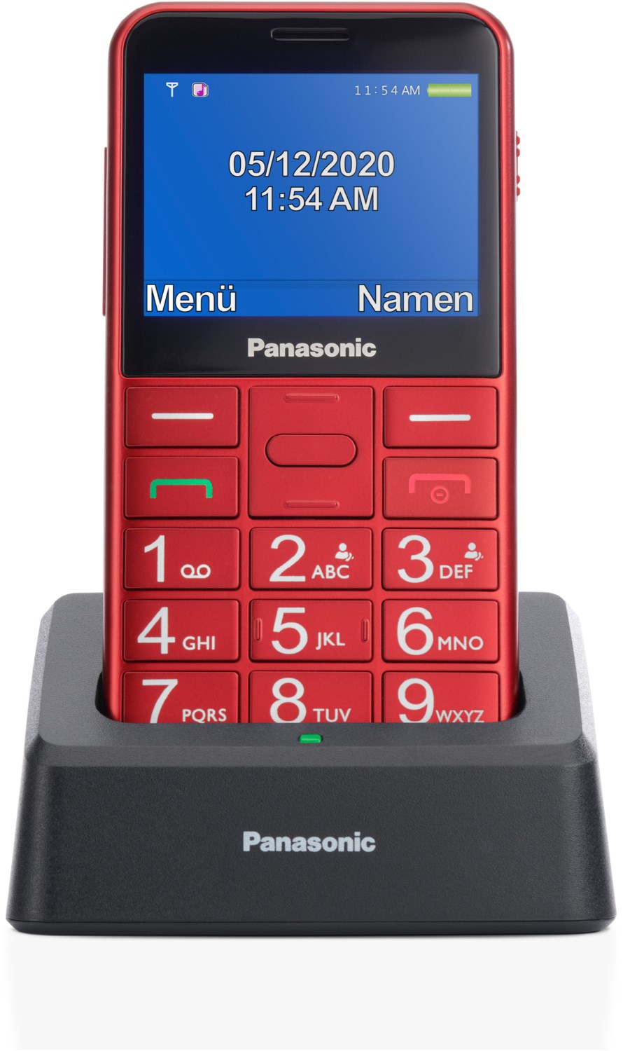 KX-TU155 Seniorenhandy rot KX-TU155 Seniorenhandy rot von Panasonic