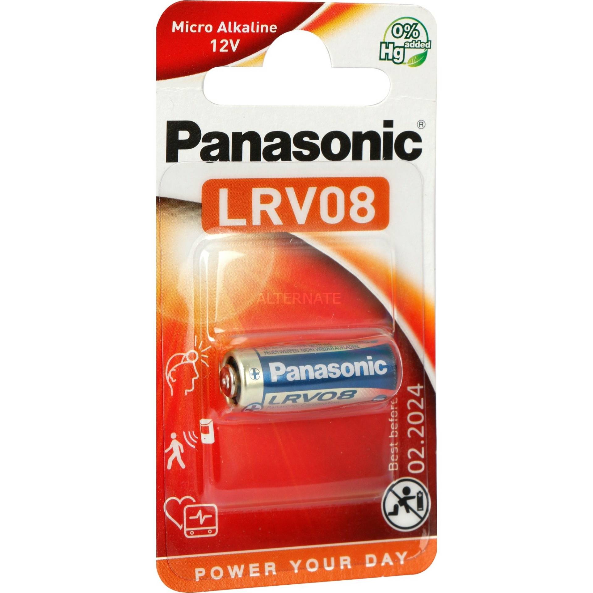 Micro Alkaline - LRV08, Batterie von Panasonic