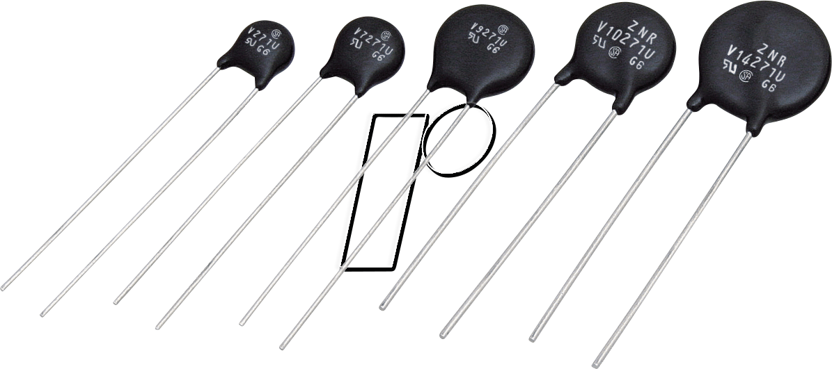 PAN ERZV14D680 - Varistor, RM 7,5 mm, 40 V, 10% PAN ERZV14D680 - Varistor, RM 7,5 mm, 40 V, 10% von Panasonic