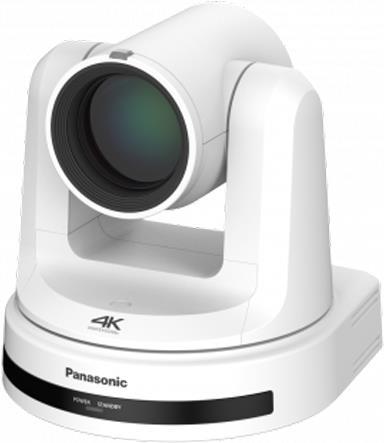 PANASONIC AW-UE20WE - 4K UHD PTZ-Kamera mit integrierter Schwenk- und Neigefunktion (12-fach optischer Zoom - Weitwinkelobjektiv - 3G-SDI & HDMI-Version - PoE+) - in weiß (AW-UE20WE) von Panasonic