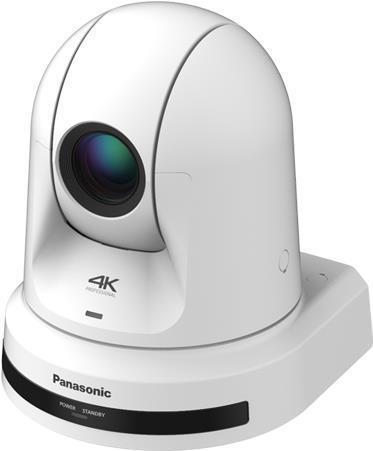 PANASONIC AW-UE40 - 4K UHD PTZ-Kamera mit integrierter Schwenk- und Neigefunktion (24-fach optischer Zoom - Weitwinkelobjektiv - optischer Bildstabilisator - HDMI-Version - PoE+) - in wei� (AW-UE40WEJ) von Panasonic