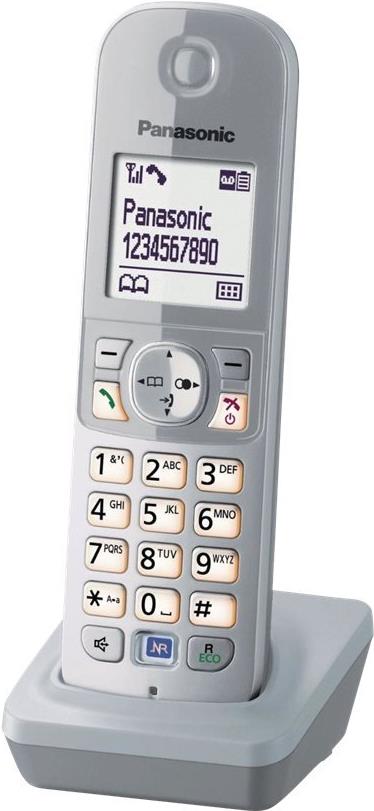 PANASONIC KX-TGA681EXS perlsilber Mobilteil/Ladeschale PANASONIC KX-TGA681EXS perlsilber Mobilteil/Ladeschale von Panasonic