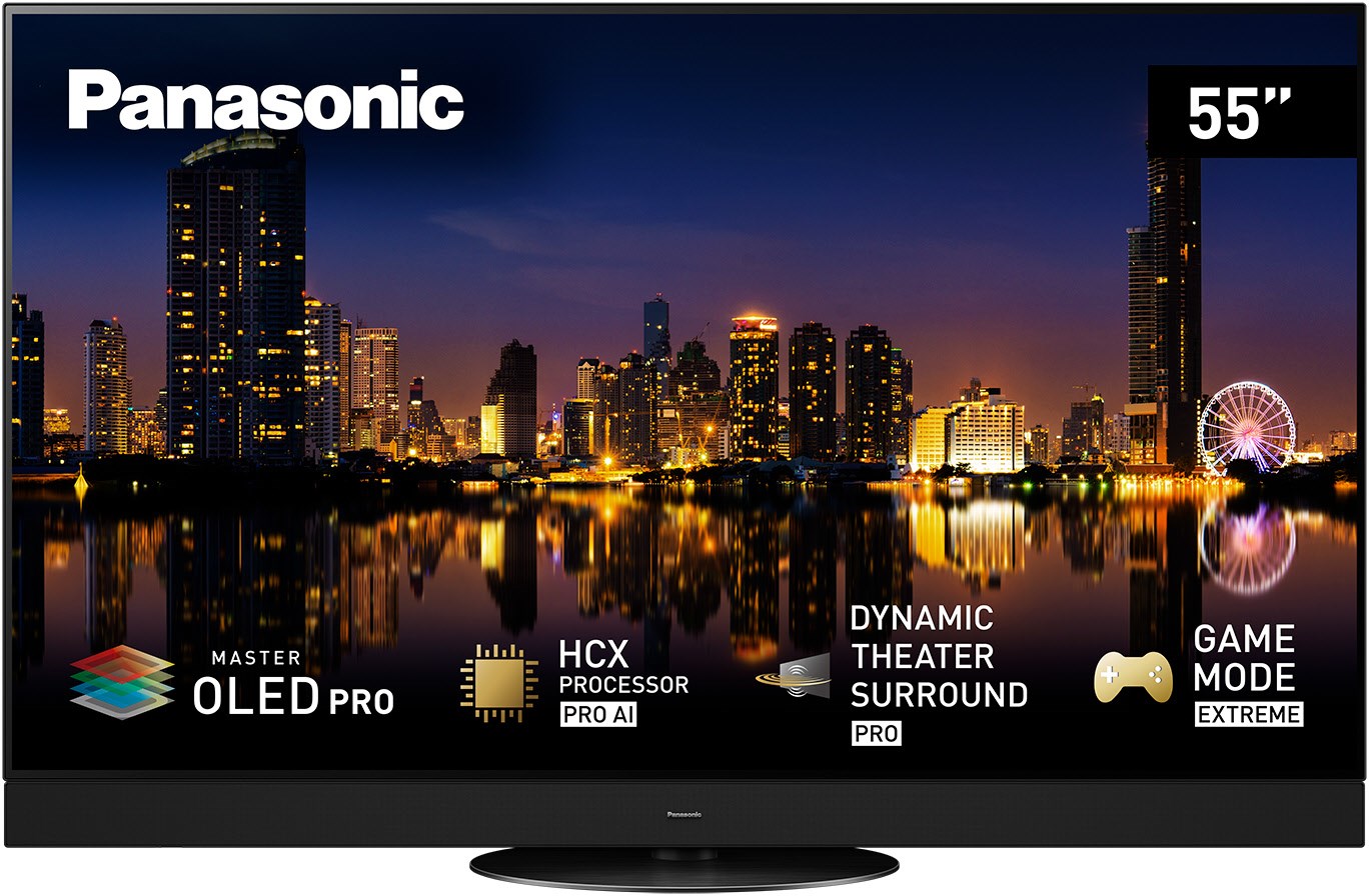 Panasonic 55 Zoll (139 cm) UHD Master OLED PRO Smart-TV schwarz von Panasonic