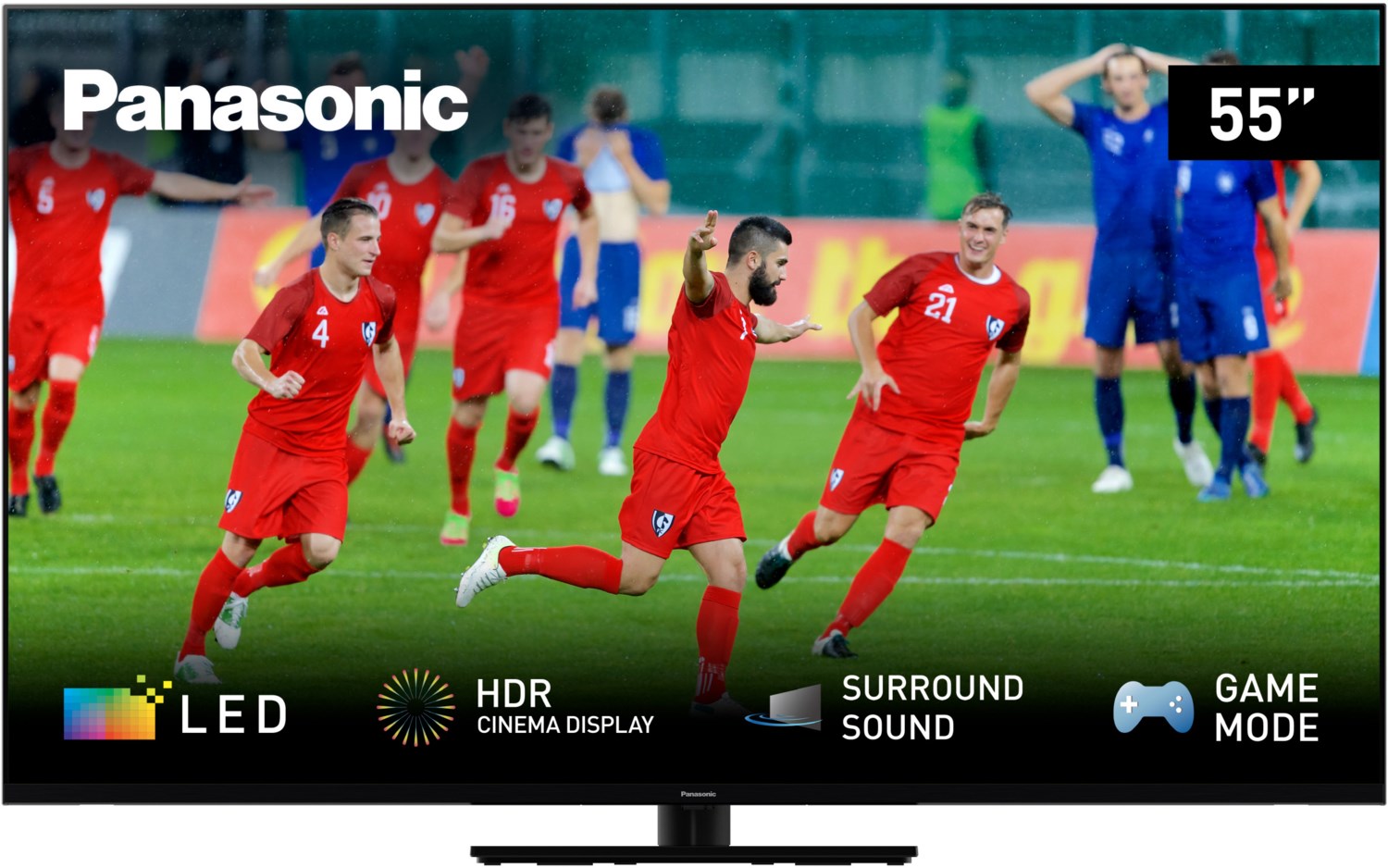 Panasonic 55 Zoll (139cm) 4K UHD HDR LCD TV schwarz von Panasonic