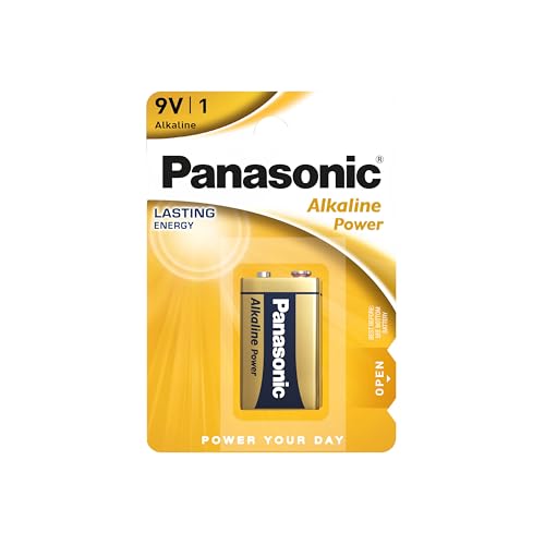 Panasonic 6 LR 61 PAP Alkali Batterie (9V) von Panasonic