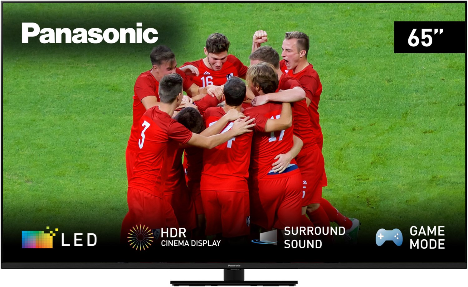 Panasonic 65 Zoll (164cm) 4K UHD HDR LCD TV schwarz von Panasonic