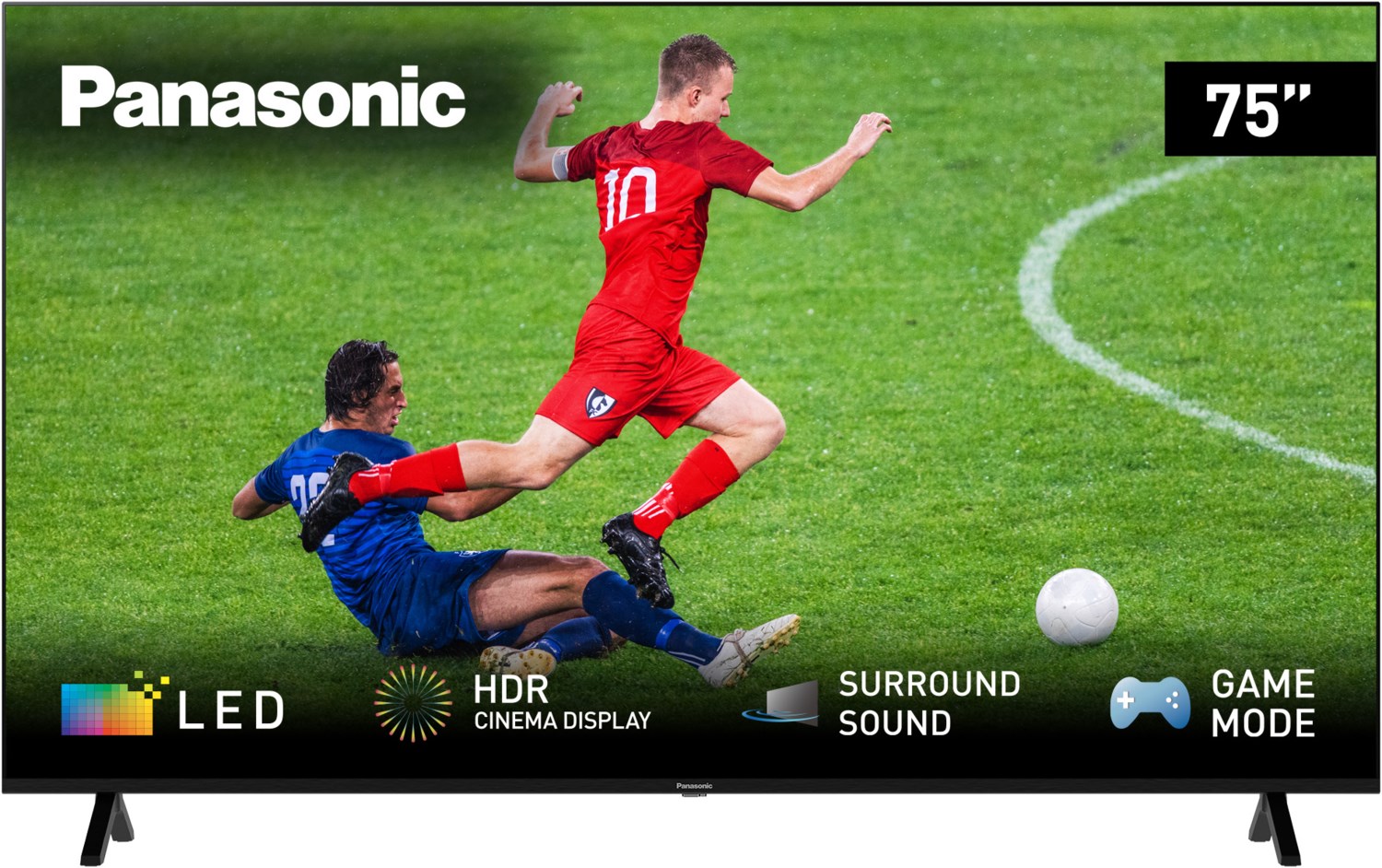 Panasonic 75 Zoll (189cm) 4K UHD HDR LCD TV schwarz von Panasonic