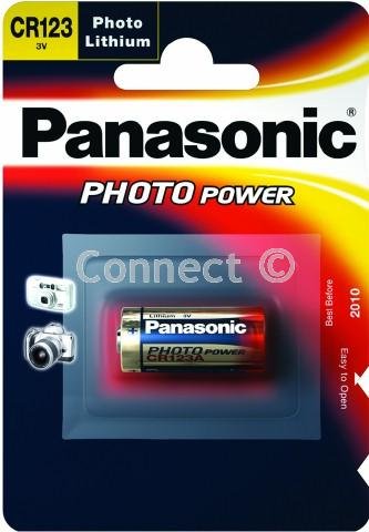 Panasonic Akku Lithium Photo für z.B. Kameras CR 123 A P 1-BL von Panasonic