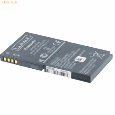 Panasonic Akku für Panasonic DMW-BCK7E Li-Ion 3,6 Volt 680 mAh schwarz von Panasonic