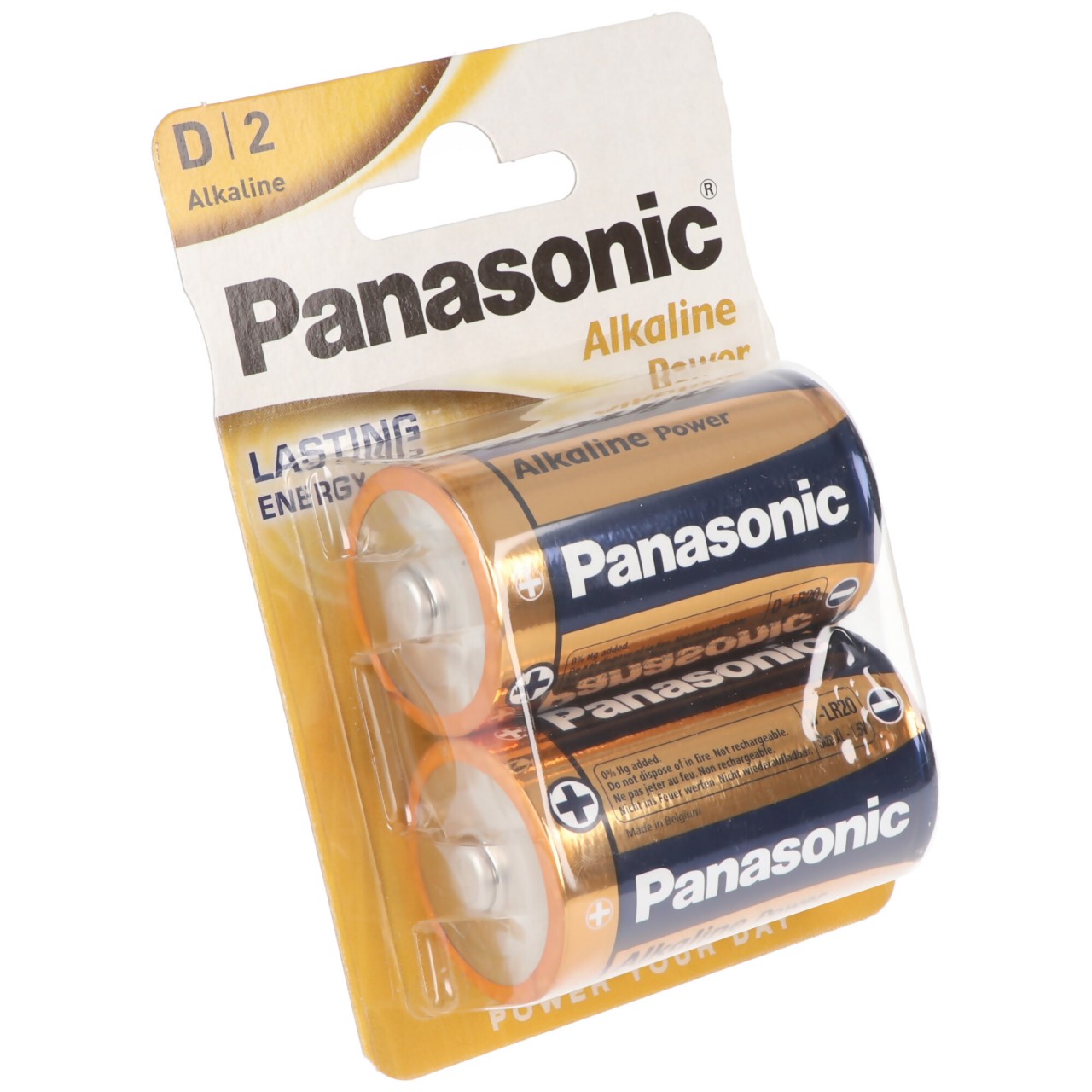Panasonic Alkaline Power Mono D / LR20 2er Blister 1,5V Panasonic Alkaline Power Mono D / LR20 2er Blister 1,5V von Panasonic