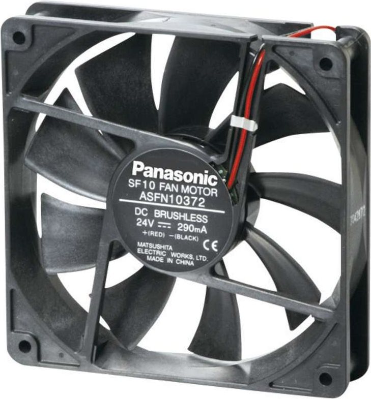 Panasonic Axiallüfter (Industrie) 24 V/DC 200.1 mü/h (B x H x T) 120 x 120 x 38 mm ASFN16B72 (ASFN16B72) von Panasonic