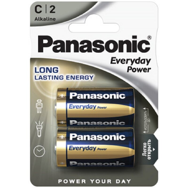 Panasonic C Baby Everday Power 1,5V Batterie 2er Blister Panasonic C Baby Everday Power 1,5V Batterie 2er Blister von Panasonic