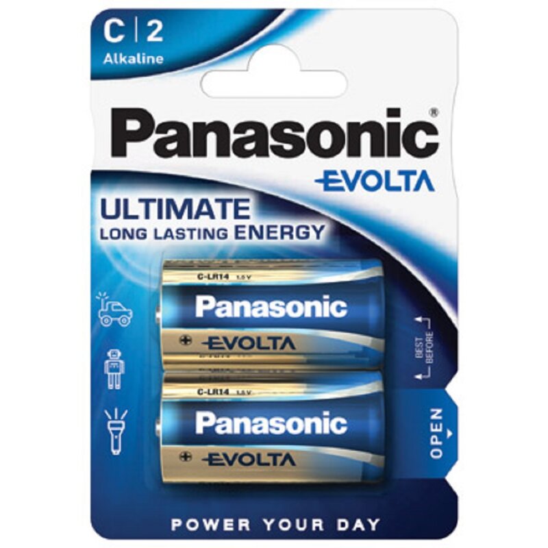 Panasonic C Baby Evolta Batterie 1,5V 2er Blister von Panasonic