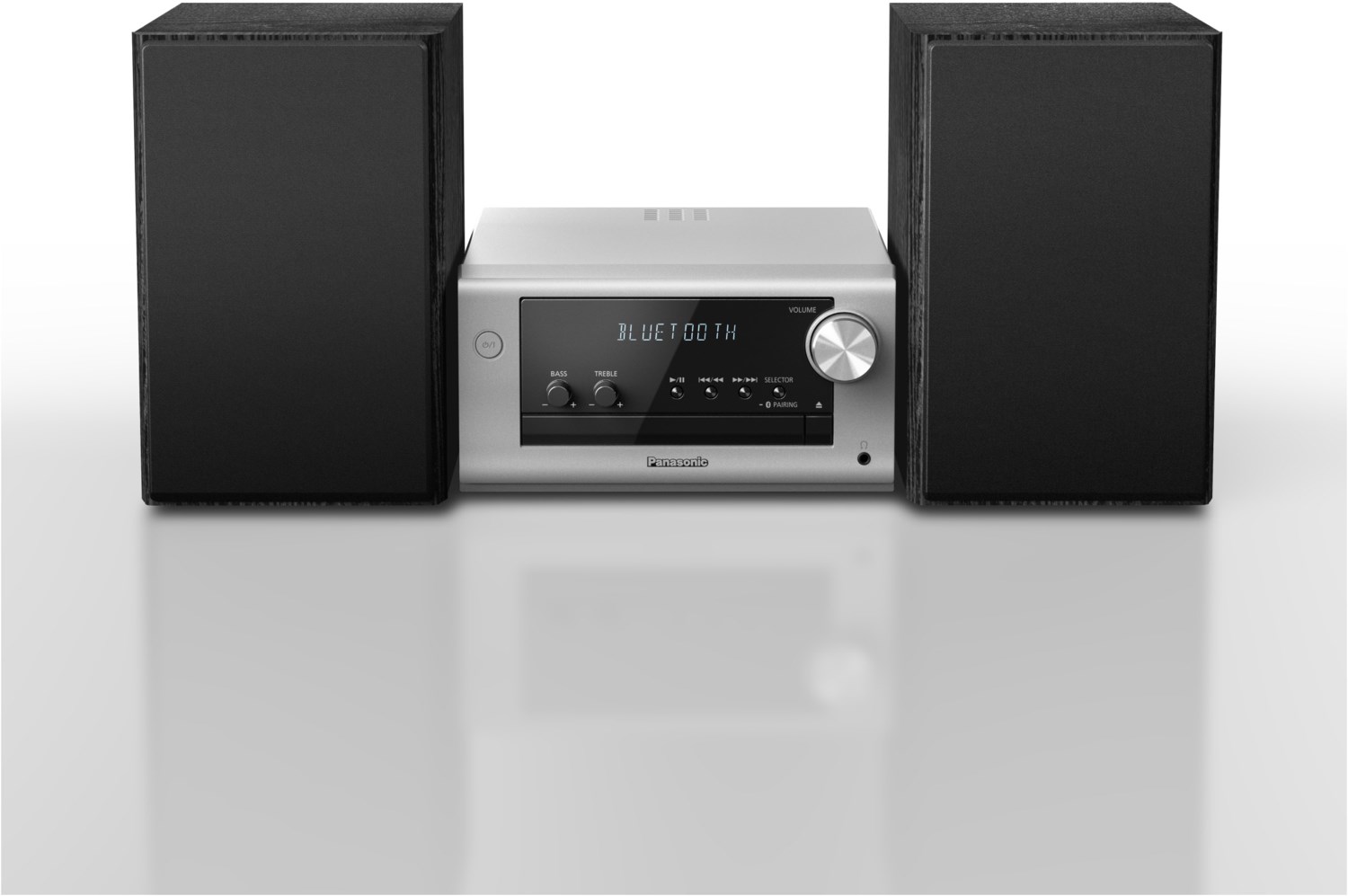 Panasonic CD Micro System 80W BT DAB+ silber von Panasonic