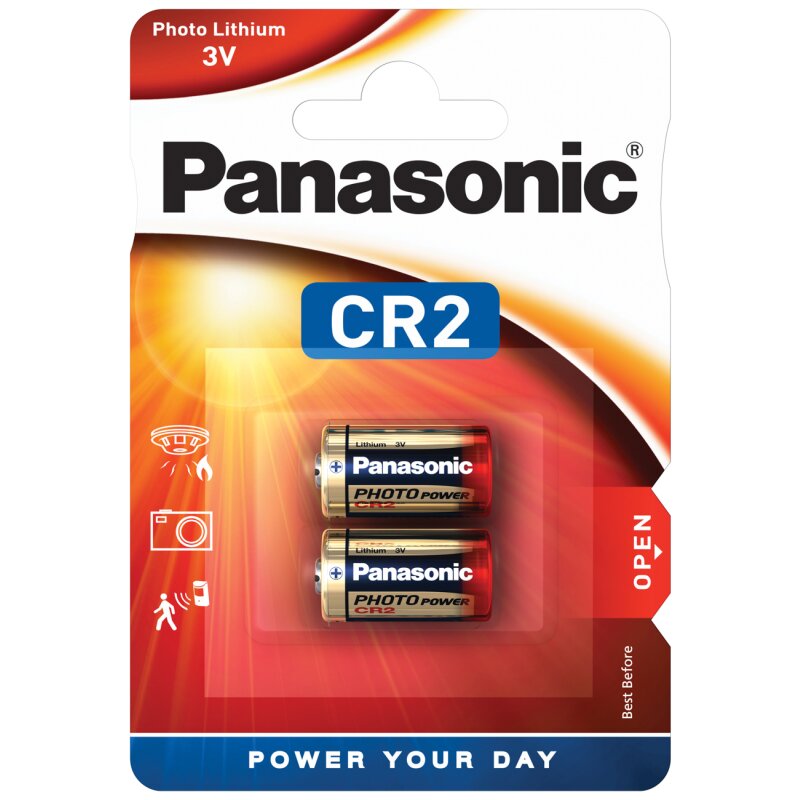 Panasonic CR2 Photobatterie - 2er Blister von Panasonic