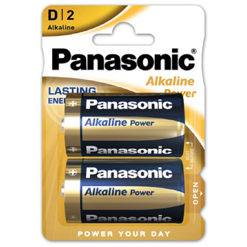Panasonic D Mono Alkaline Power 1,5V Batterie 2er Blister Panasonic D Mono Alkaline Power 1,5V Batterie 2er Blister von Panasonic