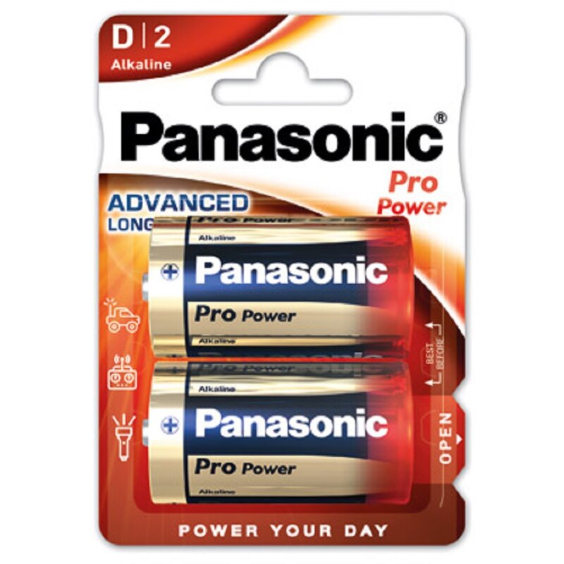 Panasonic D Mono Pro Power Batterie 1,5V 2er Blister von Panasonic