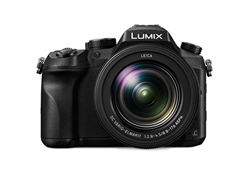 Panasonic DMC-FZ2000EG Lumix Bridge Kamera (20x Leica DC Objektiv, 20,1 MP, 4K, 7,5cm LCD-Display, Bildstabilisator, schwarz) von Panasonic