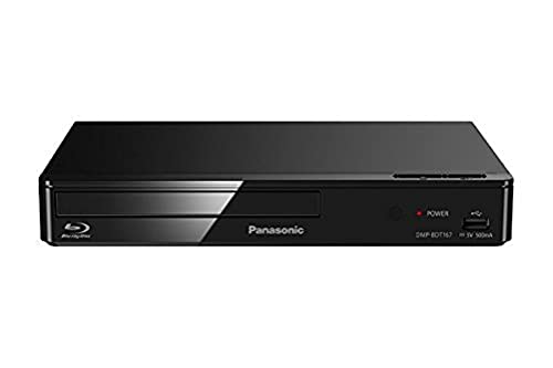 Panasonic DMP-BDT167EF Blu-Ray-Player 3D Schwarz DVD/Blu-Ray player - DVD/Blu-Ray Players (NTSC,PAL, 1080p, DSD,DTS-HD Master Audio,Dolby Digital,Dolby Digital Plus,Dolby TrueHD, 5.1 Kanäle, AVCHD,BDMV,MKV,MPO,XVID, AAC,ALAC,FLAC,MP3,WAV,WMA) von Panasonic