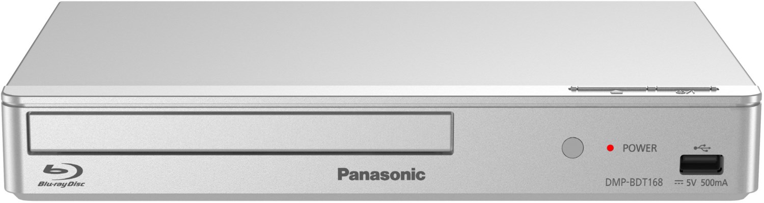 Panasonic DMP-BDT168EG 3D Blu-ray Player silber von Panasonic