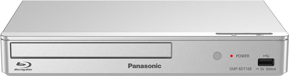 Panasonic DMP-BDT168EG Blu-ray Player Silber (DMPBDT168EG) von Panasonic