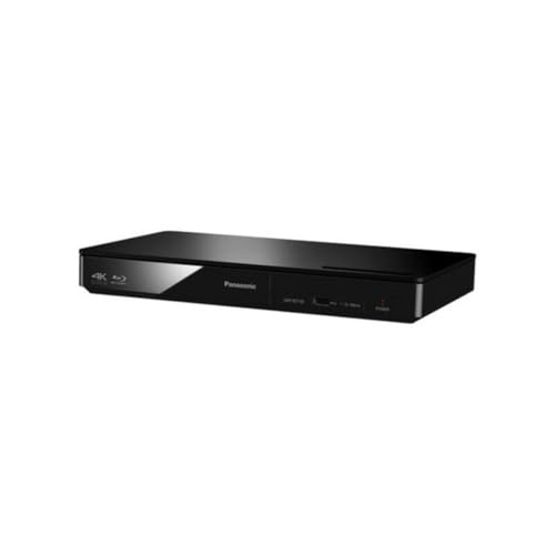Panasonic DMP-BDT180EG Smart Network 3D Blu-ray Disc/DVD-Player, 4K-Upscaling, Internet-Apps, hochauflösendes Audio, Ethernet, kompaktes Design, Schwarz von Panasonic