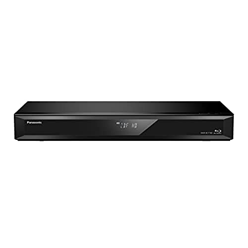 Panasonic DMR-BCT760AG Blu-Ray Player und Recorder mit Twin HD DVB-C Tuner, 500 GB Festplatte, 4K Upscaling, Ultra HD, Simultanaufnahme, Smart Ready, Schwarz von Panasonic