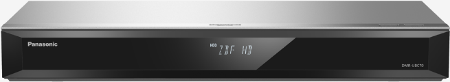 Panasonic DMR-UBC70 - 3D Blu-ray-Recorder mit TV-Tuner und HDD - Hochskalierung - Ethernet, Wi-Fi (DMR-UBC70EGS) von Panasonic