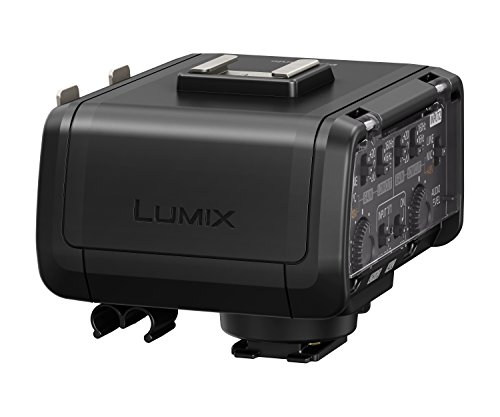 Panasonic DMW-XLR1E XLR-Mikrofonadapter (passend für DC-GH5, für XLR-2-Kanal-Mikrofon) Schwarz von Panasonic