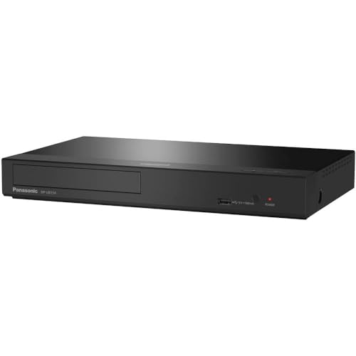 Panasonic DP-UB154EG-K Ultra HD Blu-ray Player in schwarz (HDR10+, 4K Blu-ray Disc, 4K VoD, Dolby Atmos, HDMI, USB) von Panasonic