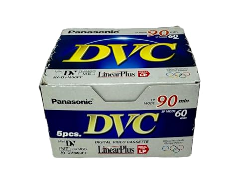 Panasonic DVC Mini DV 5 Stück Panasonic DVC Mini DV 5 Stück von Panasonic